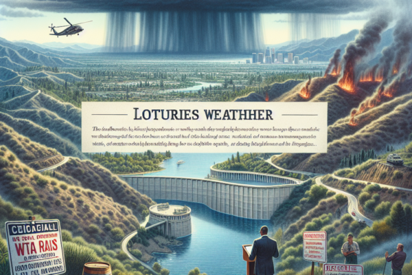 La Niña effect: More rain in northern California, less in the south, drought persists in the south
