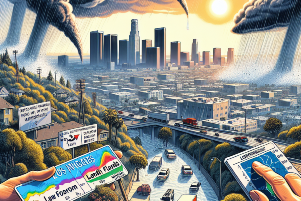 Weekend rain in Southern California eases fire situation, increases risk of flash floods and mudslides.