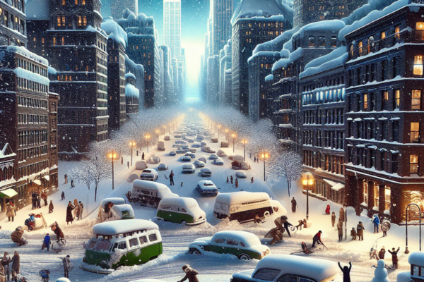 Historic storm hits America, bringing rare and abnormal phenomena.