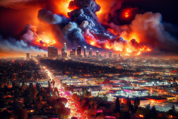 Los Angeles wildfires cut off power to 76,000 households: Latest firefighting developments