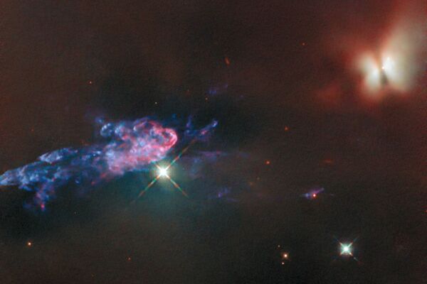 Hubble Space Telescope Captures Young Stars Changing Environment