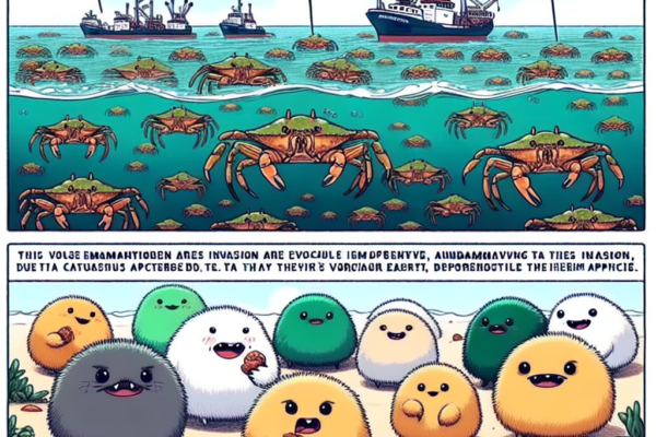 California’s green crab is causing headaches, but its furry counterpart is solving ecological problems