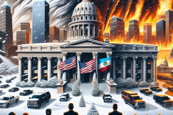 Photo Gallery: Severe Snowstorm Hits Southern United States, Over 3,000 Flights Cancelled