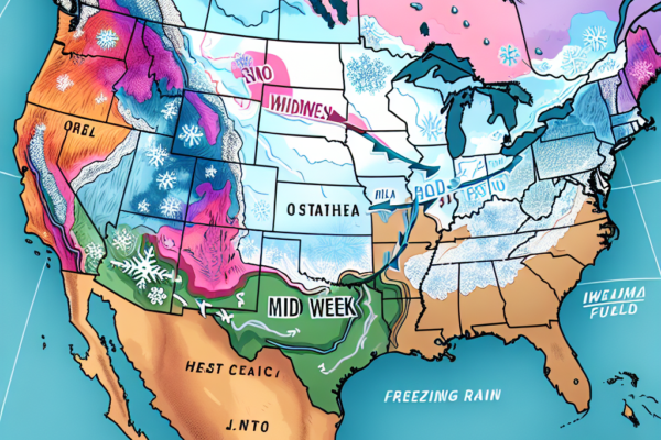 Two winter storms to hit the United States, multiple states to face rain, snow, and cold.