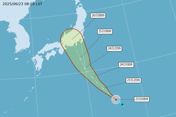 Typhoon Saipan formed, Taiwan’s meteorological agency predicts movement towards Japan