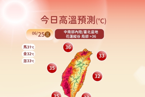 Meteorologist: Probability of typhoon hitting Taiwan in early July increases to 50%