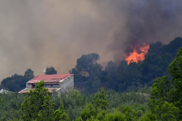 Wildfires in Catalonia, Spain spiral out of control, over 18,000 people evacuated.