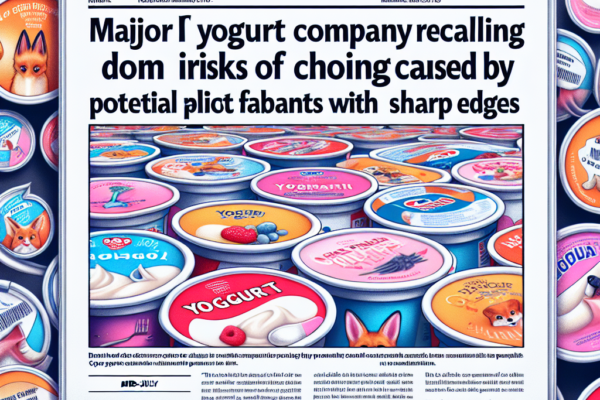 Best-selling yogurt recalled in the US may contain sharp plastic pieces