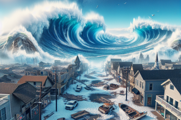 California Coastal Town Reports Tsunami Losses of $1 Million