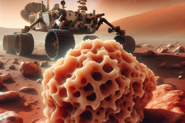 NASA’s Curiosity Rover discovers “coral” on Mars billions of years ago.