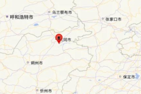 Magnitude 3.3 Earthquake Strikes Datong, Shanxi with a Depth of 8 kilometers