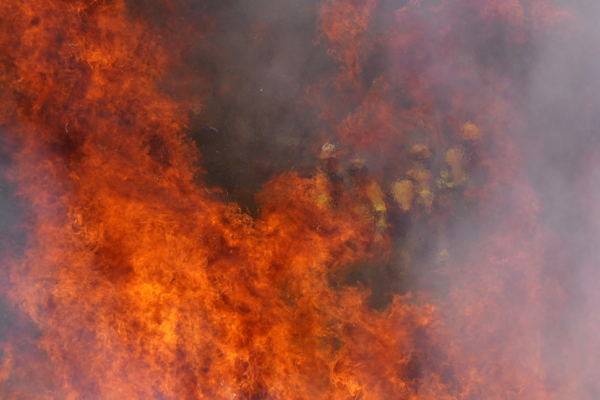 Heatwave and strong winds fuel “explosive” wildfires sweeping across Europe.