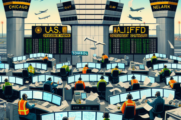 US Federal Aviation Administration: Government Shutdown Leads to Insufficient Air Traffic Controllers, More Flight Delays