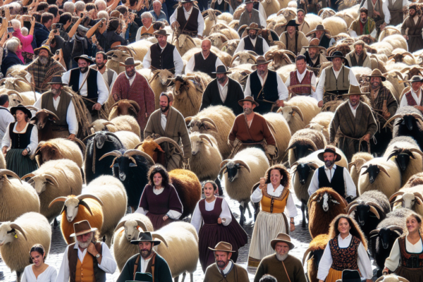 Photo Series: Spain Celebrates Traditional Nomadic Festival with Herds Taking Over Capital Streets