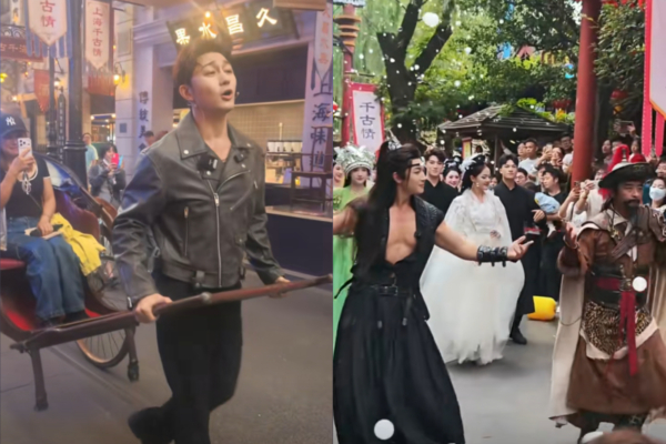 Mainland Actor Shi Yuanting Unable to Find Acting Jobs, Switches to Working as NPC in Tourist Attractions