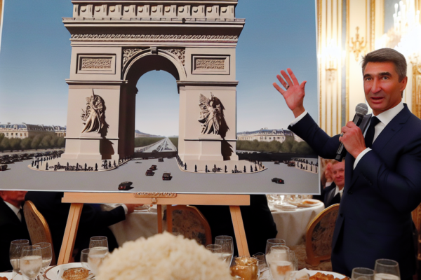 “250th Anniversary National Day Monument adopts Arc de Triomphe style – Trump showcases model”