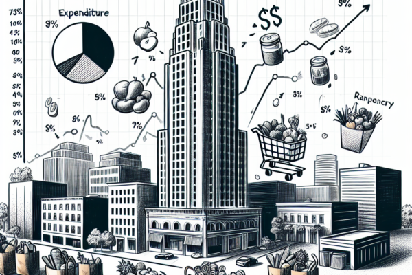 Ranking of Family Food Grocery Expenditure in 100 American Cities, California Tops with 4 Cities
