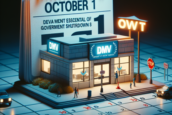 Will the DMV Continue to Operate as the US Government Shuts Down?