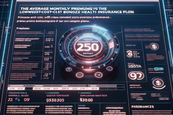CMS: Monthly Premium for Low-Cost Health Insurance Plan is around $50