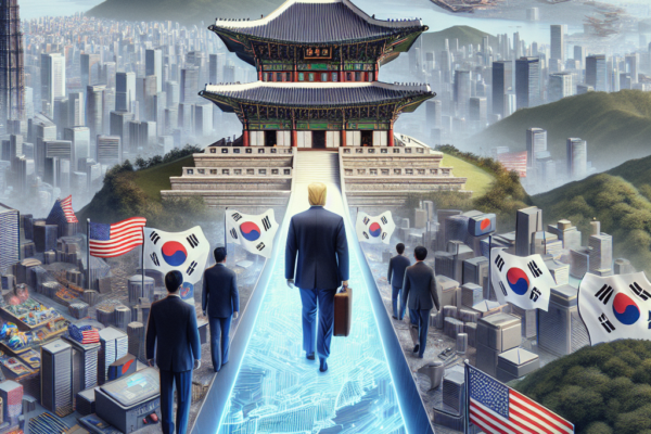 Trump sets off for South Korea, plans to meet with Chinese and South Korean leaders.